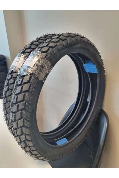 RALCO TYRES  Honda Cbf 150 / Cb 125e Ön/arka Set 275-18(TUBETYPE) Ve 90/90-18 Lastik(TUBELESS) - 2