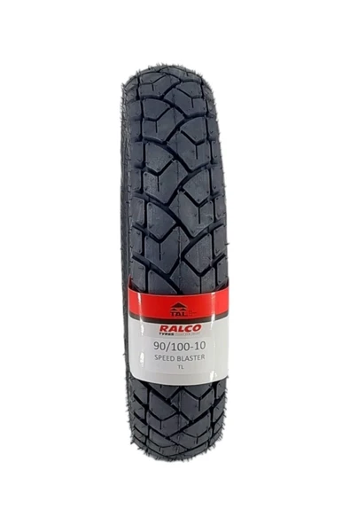 RALCO TYRES  90/100-10TL (TUBELESS - DUBLEKS) MOTOSİKLET LASTİĞİ