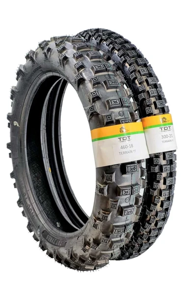TDT TYRES  Set 460-18 Ve 300-21 Cross Motosiklet Lastiği Ön/arka Takım