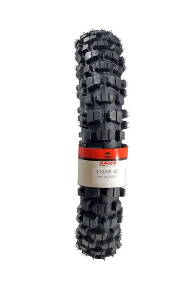 RALCO TYRES  120/80-18 (460-18) TT İÇ LASTİKLİ TİP  ENDURO LASTİĞİ - 2