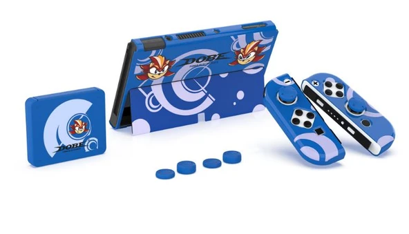 Nintendo Switch Oled Çoklu Koruma Kiti 8 İN 1 DOBE TNS-1192B - Resim 5