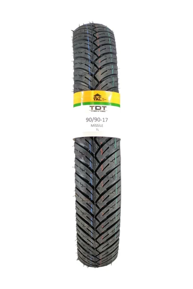 TDT TYRES  90/90-17 TL (TUBELESS - DUBLEKS) LASTİK - 2