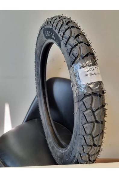TDT TYRES  300-18(TUBELESS) MOTORSİKLET LASTİĞİ ROYALMAX - 2