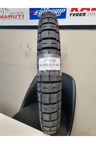 TDT TYRES  300-18 MOTORSİKLET LASTİĞİ TT(TUBETYPE-İÇ LASTİKLİ TİP)