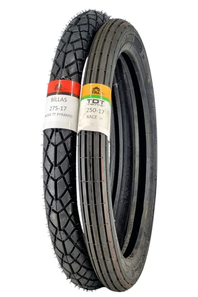 275-17 VE 250-17 TT (TUBETYPE - İÇ LASTİKLİ TİP) LASTİK TAKIMI - 3