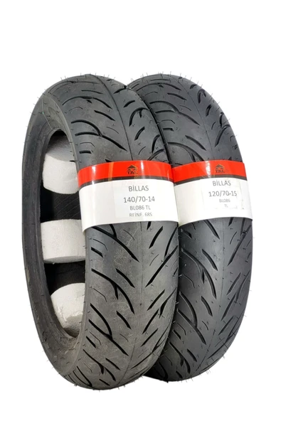 FORZA 250 LASTİK TAKIMI 140/70-14 VE 120/70-15 TL(DUBLEKS)