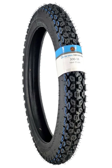 MOTOSİKLET LASTİK 300-18 TT (TUBETYPE - İÇ LASTİKLİ TİP)