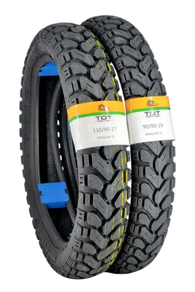 110/90-17 VE 90/90-19 KUBA BLACKCAT TL (TUBELESS - DUBLEKS) LASTİK TAKIMI