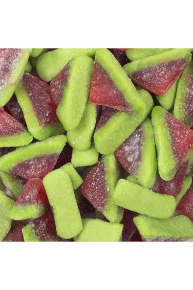 American Foods Candy Break Sour Watermelon Karpuz Aromalı Ekşi Yumuşak Şeker 113 Gr - 4
