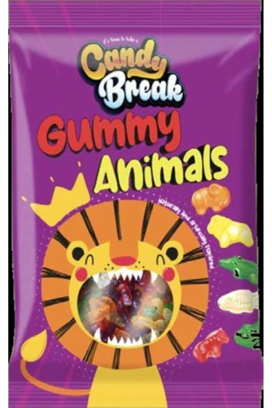 CAPO CANDY BREAK YUMUŞAK ŞEKER HAYVANAT BAHÇESİ 113 GR