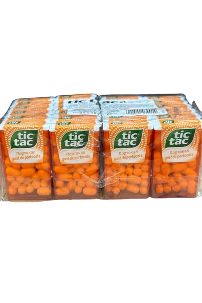 Ferrero TİC TAC ORANGE ŞEKER 18 GR *24'LÜ - 2