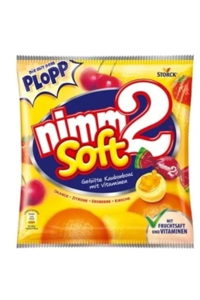 Nimm2 Soft Meyve Aromalı Şeker 116 Gr