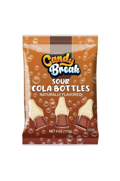Jouy Co Candy Break Sour Cola 113 gr 3 Adet Paket