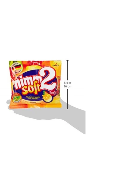 Storck Nimm2 Soft Karışık Meyve Aromalı Şeker 116 Gr - 2