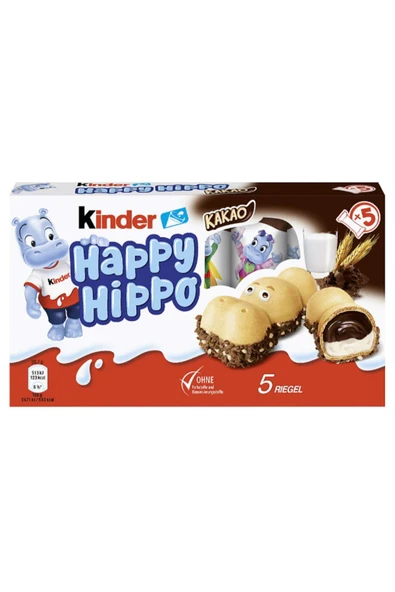 Kinder Happy Hippo 5'li x 10 Adet - 2