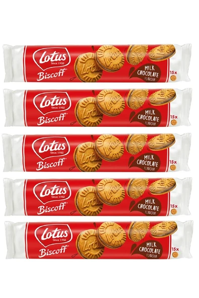 Lotus Bıscoff Sandwıch Bıscoff Chocolate 150 G - Çikolata Kremalı Bisküvi X 5 Adet