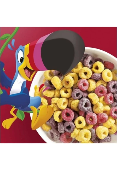Nestle Kelloggs Meyveli Kahvaltılık Mısır Gevreği Unicorn Froot Loops 375 gr - 3