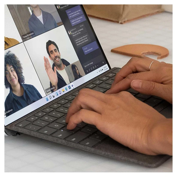 Microsoft Surface Pro Copilot+ (11. Edition) Kalem Depolamalı Q İngilizce Klavye Gri - 5