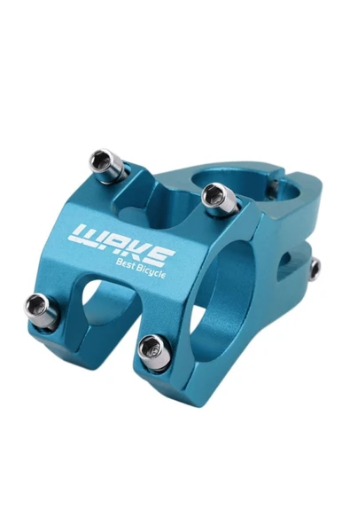ROBESBON Wake Mavi Bisiklet Kısa Gidon Boğazı 40mm Bisiklet Yedek Parça Aksesuarı