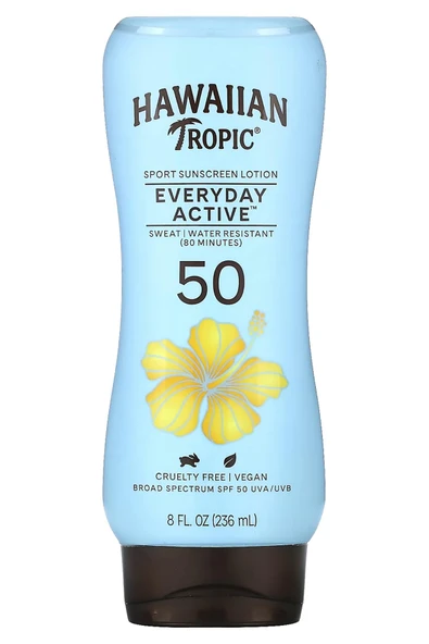 Hawaiian Tropic Everyday Active SPF50 Güneş Losyonu 236ML