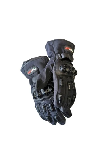ROBESBON Unisex Forte GT 15 Uzun Parmak, Korumalı Motosiklet Eldiveni - 5