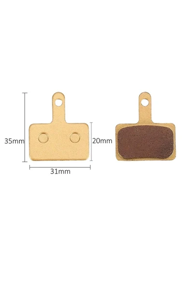 ROBESBON Bisiklet Hidrolik Mekanik Disk Kaliper Fren Balatası Shimano Model Bisiklet Balata