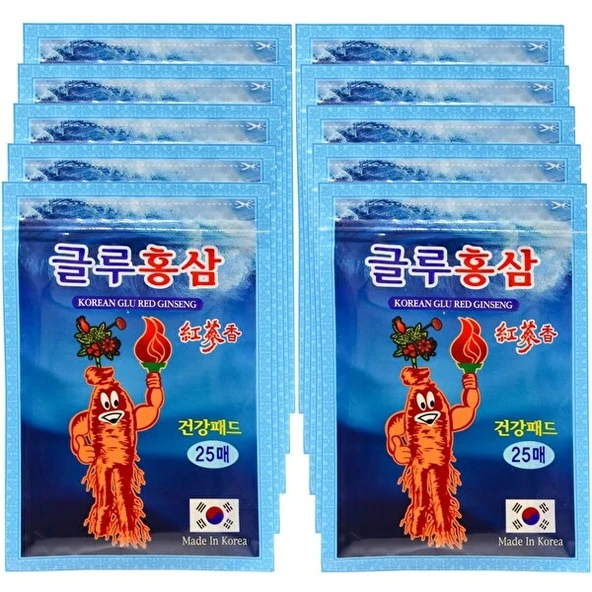 Korean Glu Red Ginseng 25'li Ağrı Bandı