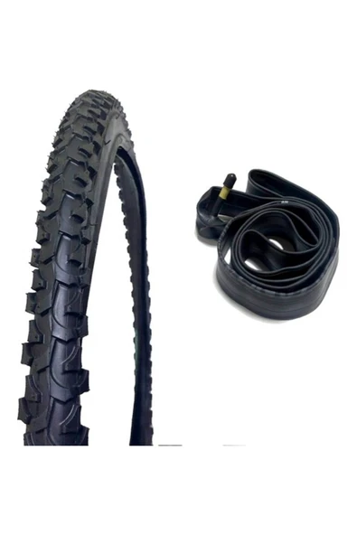 KNT Bisiklet 26 X 1.95 Dış Lastik Ve Iç Lastik Seti - 2