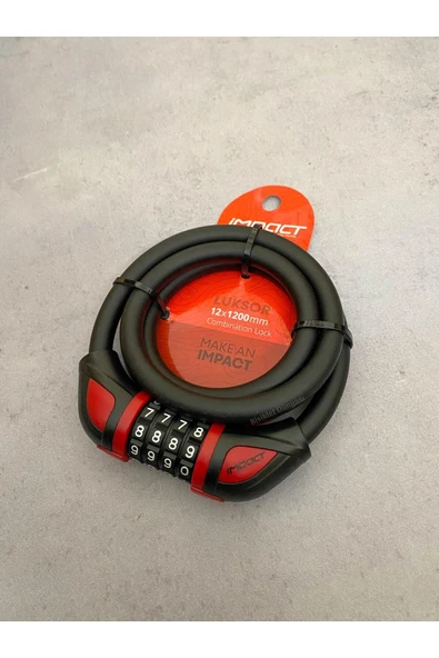 ROBESBON Şifreli Motosiklet Scooter Kilidi 12x1200 mm