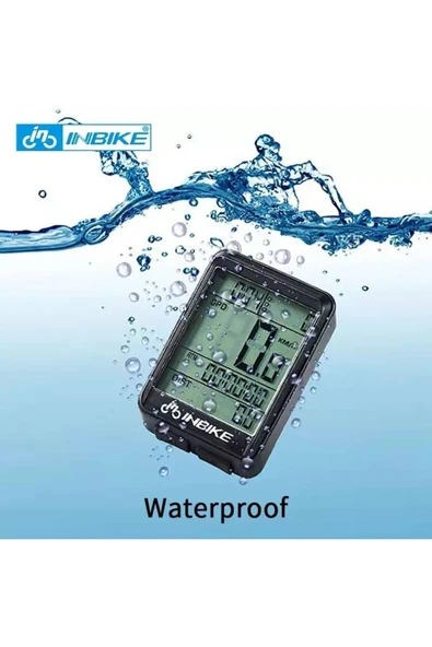 ROBESBON Ekran Işıklı, Kablosuz/wireless Bisiklet Km Saati, Hız Göstergesi - 5