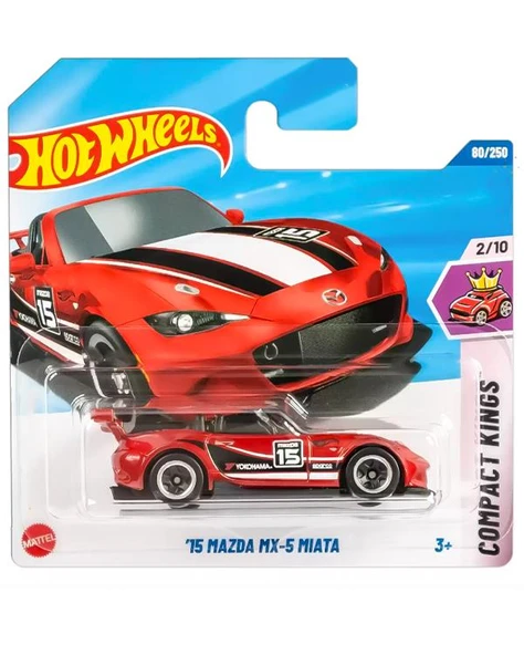 Hot Wheels Compact 15 Mazda MX5 Miata JBB18