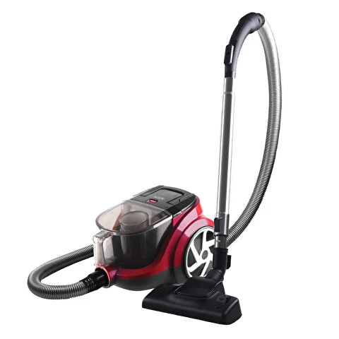 Sarex SR5212 Megaforce Cyclone Filtreli Elektrikli Süpürge Kırmızı