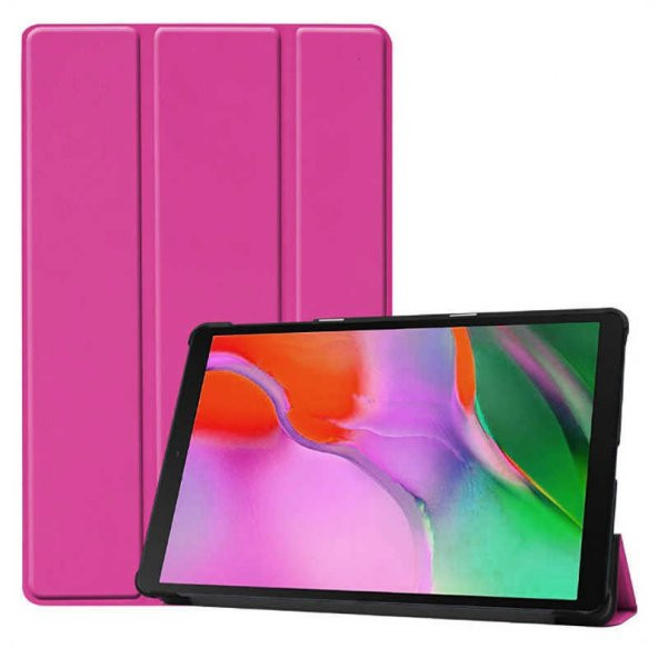 Huawei T3 10 inc Zore Smart Cover Standlı 1-1 Tablet Kılıf - 4