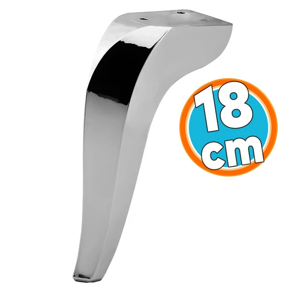 Mobilya Kanepe Tv Ünitesi Koltuk Ayağı 18 Cm Krom Konsol Ayakları ürün görseli
