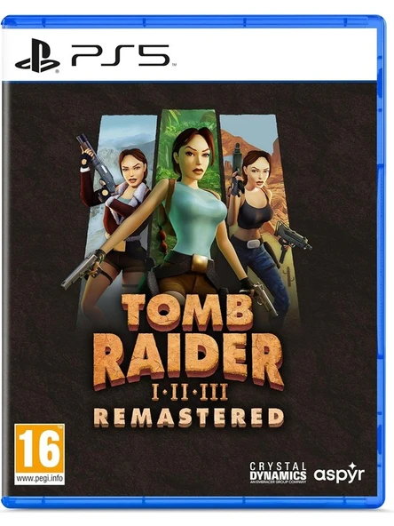 Playstation 5 Oyunu  Tomb Raider 1-2-3 Remastered Starring Lara Croft