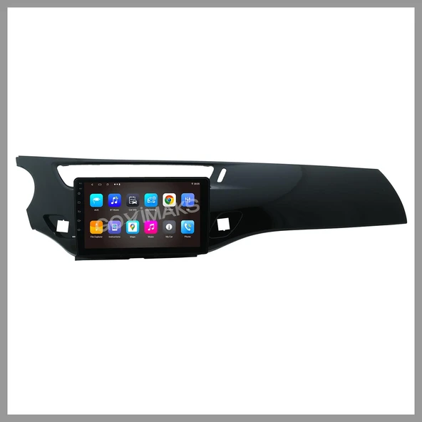 GOVİMAKS CITROEN C3 2010-2015 SİYAH 2 GB RAM 32 GB HAFIZA ANDROID MULTIMEDIA TEYP - 9