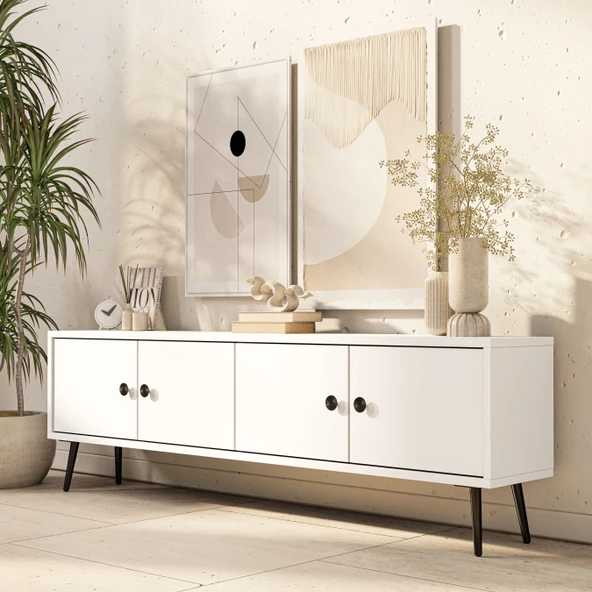 4052 Next 150 Cm Tv Ünitesi Beyaz