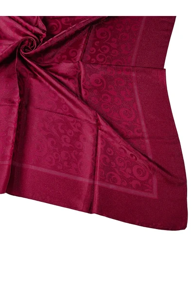 Mısırlı Eşarpları Kristal Devore Jakarlı Eşarp