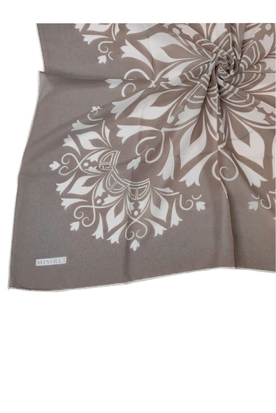 Mısırlı Eşarpları Emprime Krep Etnik Desen Eşarp - Resim 2