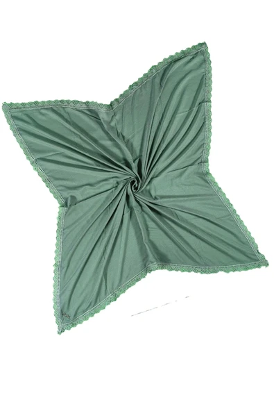 Pamuklu İğne Oyalı Namaz ve Mevlüt Örtüsü 110x110 cm - 3