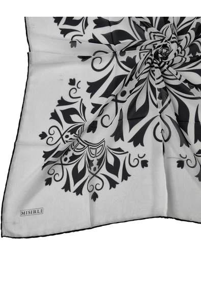 Mısırlı Eşarpları Emprime Krep Etnik Desen Eşarp - 2