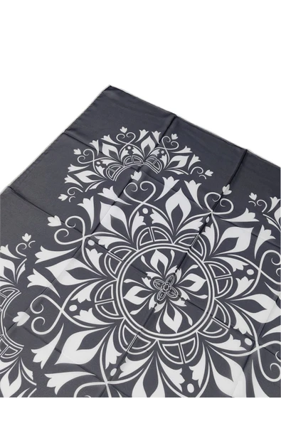 Mısırlı Eşarpları Emprime Krep Etnik Desen Eşarp ürün görseli 1