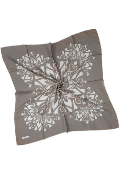 Mısırlı Eşarpları Emprime Krep Etnik Desen Eşarp - Resim 4