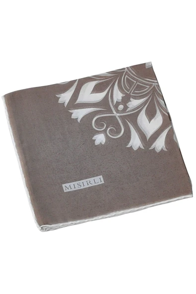 Mısırlı Eşarpları Emprime Krep Etnik Desen Eşarp - Resim 3