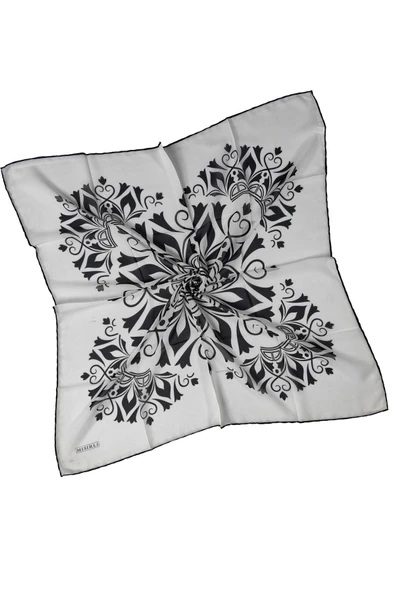 Mısırlı Eşarpları Emprime Krep Etnik Desen Eşarp - 4