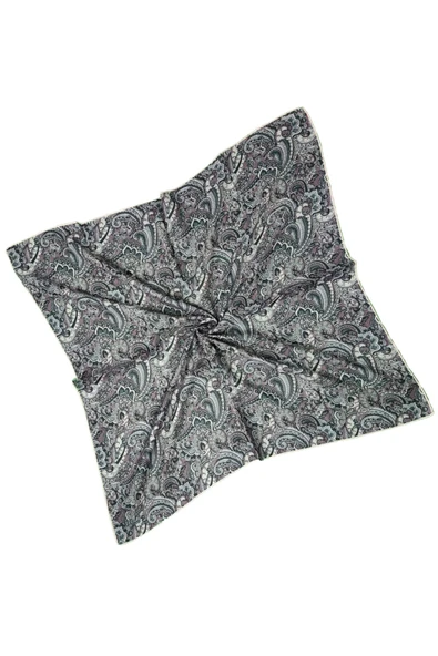 Ebruli Pamuklu Etnik Desenli Soft Eşarp – 90x90 cm - 2