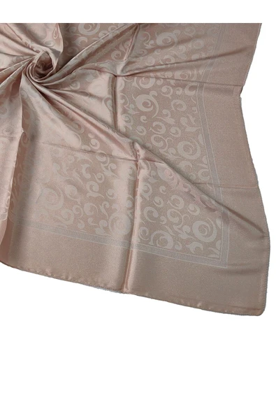 Mısırlı Eşarpları Kristal Devore Jakarlı Eşarp