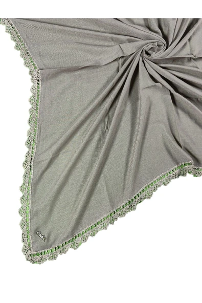 Enba Pamuklu İğne Oyalı Namaz ve Mevlüt Örtüsü 110x110 cm