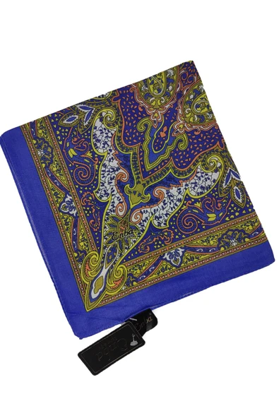 Enba Soft Pamuk Etnik Desenli Eşarp - Resim 3