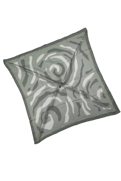 Mısırlı Eşarpları Soft Pamuk Geometrik Desenli Eşarp